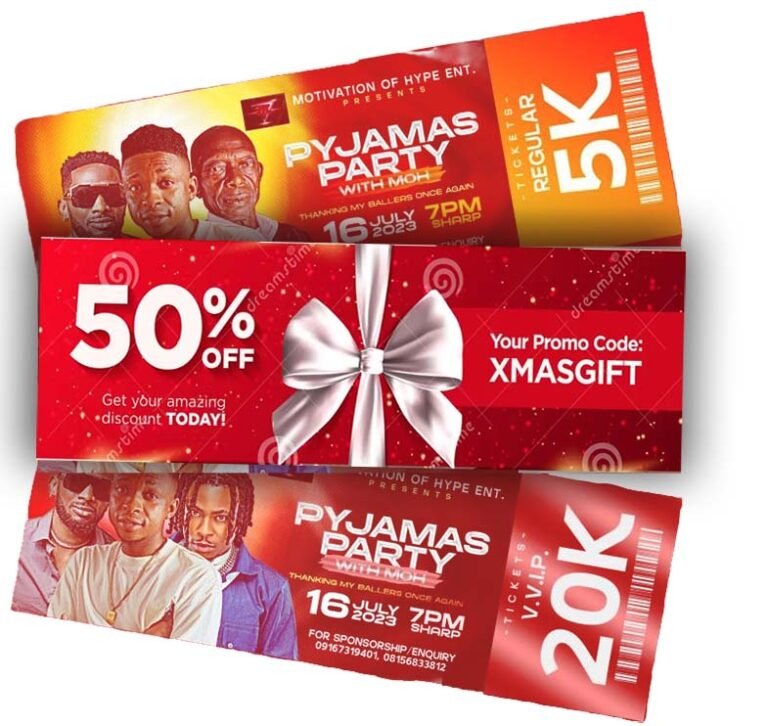 Image Tickets & coupons